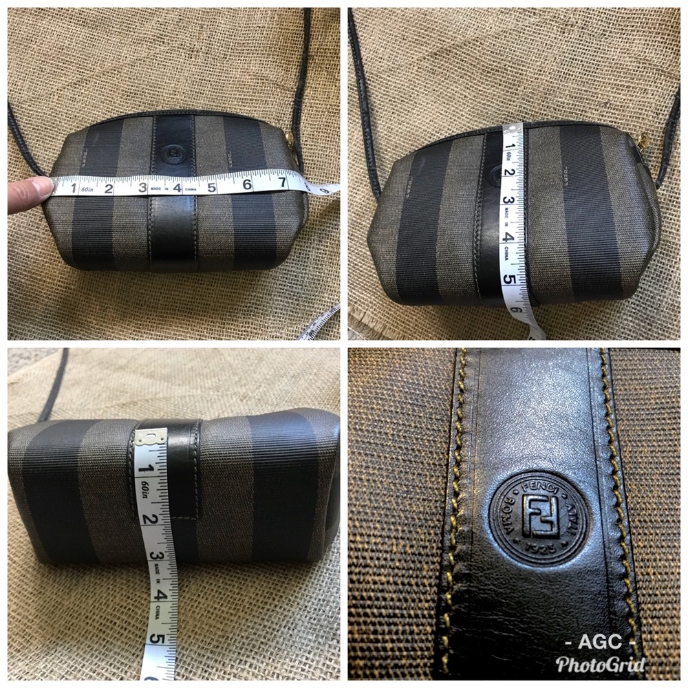 AMAZING Vintage Fendi monogram crossbody bag!
